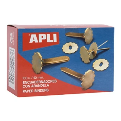 Afbeelding van APLI 12287 bevestigingsklemmen met ogen, 40 mm, 100 stuks