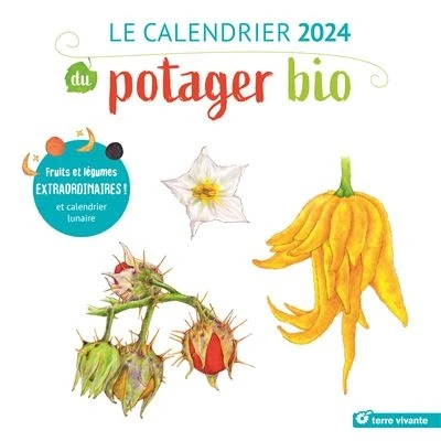 Image de Le calendrier 2024 du potager bio