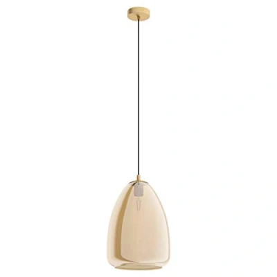 Afbeelding van EGLO Alobrase Hanglamp E27 Ø30 cm Geelkoper/Amber