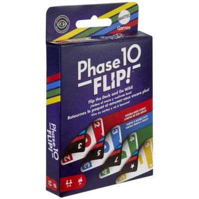 Afbeelding van Mattel Games Phase 10 Flip Kaartspel