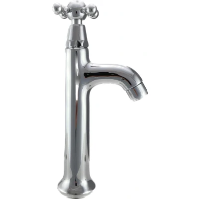 Afbeelding van PB klassieke fonteinkraan met sterknop koud water chroom 1208855532