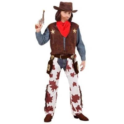 Afbeelding van Widmann Cowboykostuum voor kinderen, 11009769, meerkleurig, 140 cm