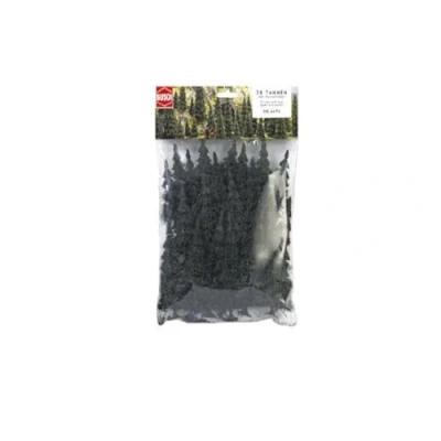Image de BUSCH ENVIRONNEMENT BUE6476 MODÉLISME FERROVIAIRE 20 SAPINS ARGENTES ECHELLE HO