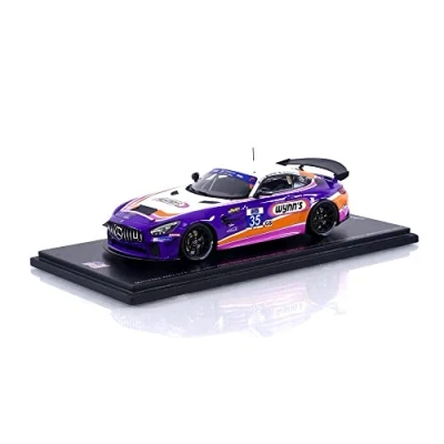 Afbeelding van Mercedes Benz AMG GT4 Spark Modelauto 1:43 2019 Dylan Murry / Jeroen Bleekemolen Jim Cox