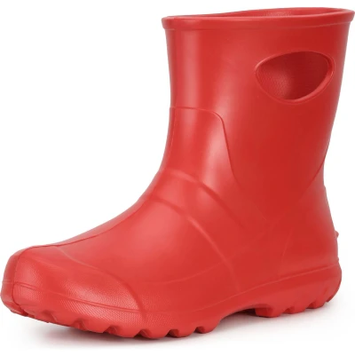 Afbeelding van Ladeheid Dames Regenlaarzen Gevoerd en Waterdicht Vederlicht EVA LA LMG 750 GardenWomen Rood (Zonder Laarskous) 39