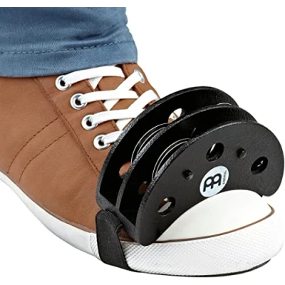 Afbeelding van Meinl Foot Tambourine FJS2S BK Tamboerijn