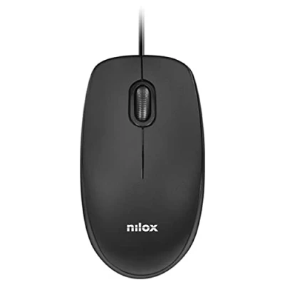 Afbeelding van Muis Nilox MOUSB1003 1600 dpi Zwart