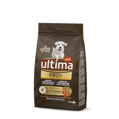 Afbeelding van 1,1 kg Ultima Dog Mini PRO+ zalm hondenvoer droog