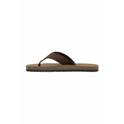 Afbeelding van Rieker Teensandalen, Heren, Maat: 45, Bruin Leer