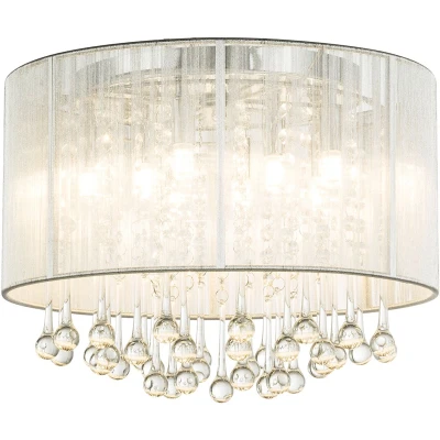 Afbeelding van Bloge Lighting Sierra Plafondlamp Chroom