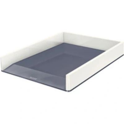 Image de leitz corbeille à courrier wow duo colour, a4, violet noir