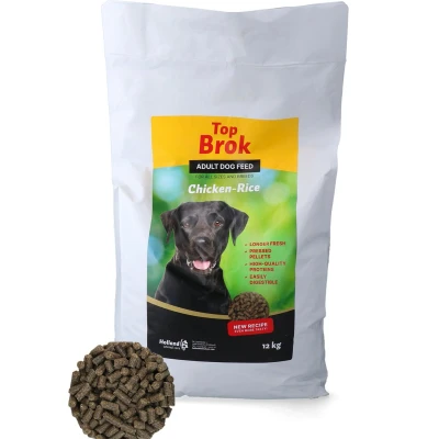 Afbeelding van Topbrok kip/rijst geperst &#039;For all dogs&#039;