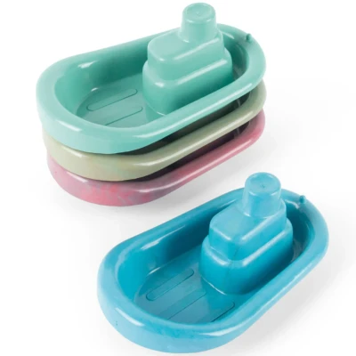 Afbeelding van Dantoy blue marine toys badspeelgoed bootjes 4st