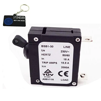 Afbeelding van STONEDER Stroomonderbreker 230V 15A 18,8A BSB1 30 2000A 50/60HERTZ voor Chinese generator