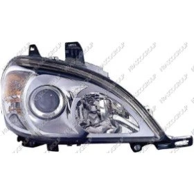 Afbeelding van PRASCO ME8224903 Koplampen rechts H7/H7 Transparent voor rechtsrijdend verkeer Met elektromotor regelmotor LWR MERCEDES BENZ: ML Class