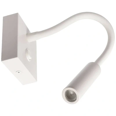 Afbeelding van Brahe I LED wandlamp, leeslamp, wit