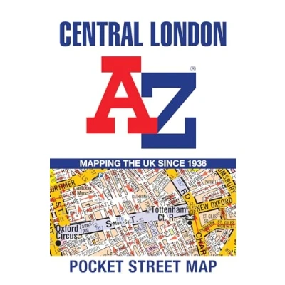 Afbeelding van Central London A Z Pocket Street Map
