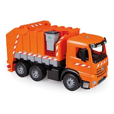 Afbeelding van Lena Vuilniswagen Giga Trucks 71 Cm Oranje