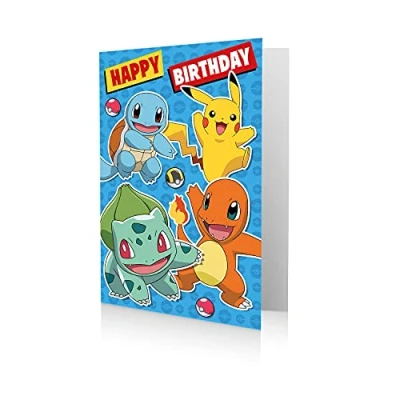 Afbeelding van Danilo Promoties Pokémon verjaardagskaart Happy Birthday kaart