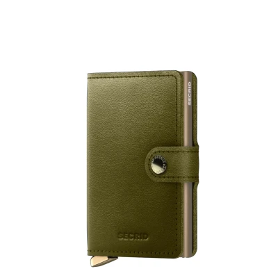 Afbeelding van Secrid Miniwallet portemonnee Dusk olive Dames
