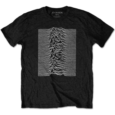 Afbeelding van Joy Division Unknown Pleasures Heren T shirt 5XL Zwart