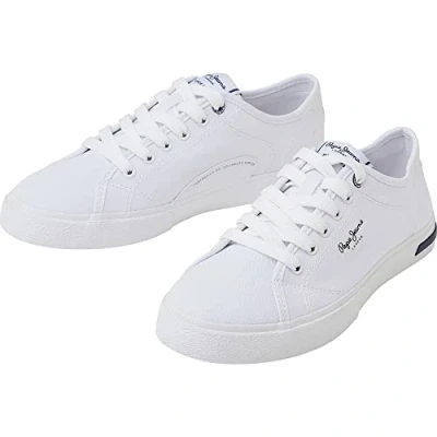 Afbeelding van Pepe Jeans Kenton Road Lage Sneakers Wit EU 37 Vrouw