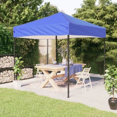 Afbeelding van Partytent inklapbaar 3x3 m blauw