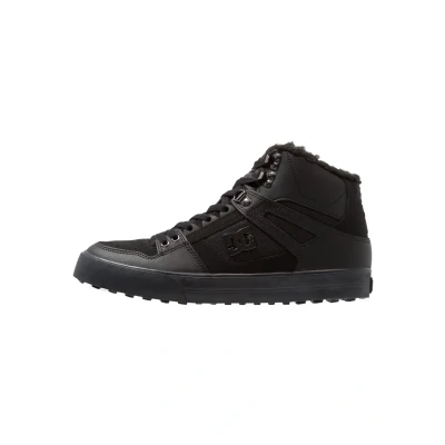 Afbeelding van DC Shoes PURE Unisex Veterboots, Maat: 43, Black Leer en textiel