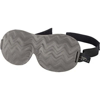 Afbeelding van Bucky Ultralight Chevron Oogmasker Grijze Stippen 1 Stuk (1 Stuk)