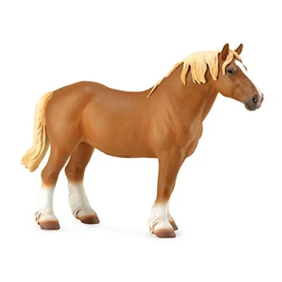 Afbeelding van Collecta Speelfiguur Belgisch Trekpaard 18 Cm Bruin