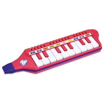 Afbeelding van Bontempi Mondpiano, melodica, 331012, grijs