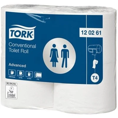 Afbeelding van Tork advanced toiletpap king size 2 lgs wit 69mtr x 10cm pk à 24rol/500 vel (120261)
