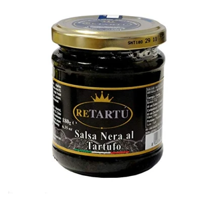 Afbeelding van Zwarte saus met truffels 180 g