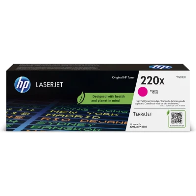 Afbeelding van HP Tonercartridge 220X W2203X rood