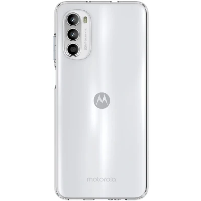 Afbeelding van iMoshion Hoesje Geschikt voor Motorola Moto G82 / G52 Siliconen Softcase Backcover smartphone Transparant