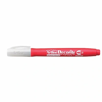 Afbeelding van Artline Decorite Marker, 3 mm, metallic, rood