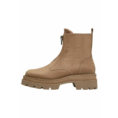 Afbeelding van Tamaris Dames 1 25413 41 Enkellaarzen voor dames, Kameel.