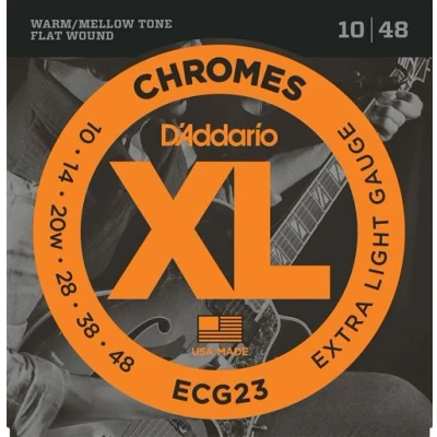 Image de JEU DE CORDES GUITARE D&#039;ADDARIO ECG23