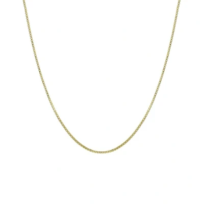 Afbeelding van Lucardi 14 CT Ketting goldcoloured, Dames, Maat: 45, Gold/coloured