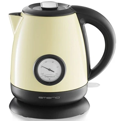 Afbeelding van EMERIO WK 109795.2 Waterkoker Snoerloos Zwart, Geel
