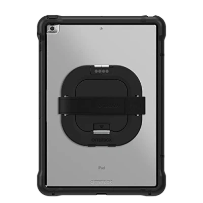 Afbeelding van OtterBox UnlimitED Standaard hoes voor iPad 10,2 inch (7e generatie 2019/8e 2020/9e 2021), schokbestendige beschermhoes met geïntegreerde displaybescherming, grijs, zonder