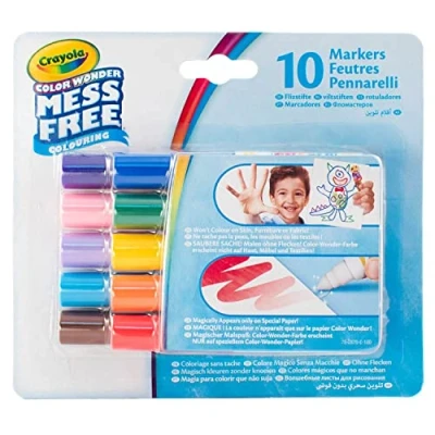 Image de 10 mini feutres Crayola Color wonder