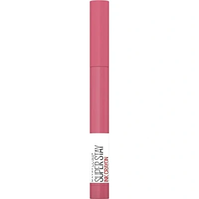 Image de Maybelline New York Crayon Rouge à Lèvres Ultra Mat &amp; Sans Transfert Superstay Ink Teinte : Keep It Fun (90)