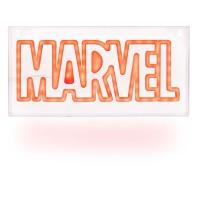 Afbeelding van Marvel Logo LED Neon Lamp incl. USB snoer met Schakelaar