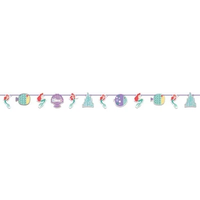 Afbeelding van Procos Ariel Under The Sea, decoratieve papieren slinger, 2 m, meerkleurig, 5PR89058