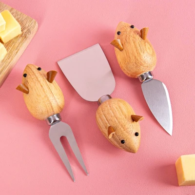 Afbeelding van Muis Kaasmesjes (Set Van 3)