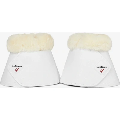Afbeelding van LeMieux Springschoenen WrapRound Fleece Wit/Naturel Cob