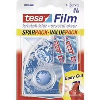 Afbeelding van tesa 57319 00001 04 tesafilm Kristalhelder Transparant (l x b) 10 m 15 mm 2 stuk(s)