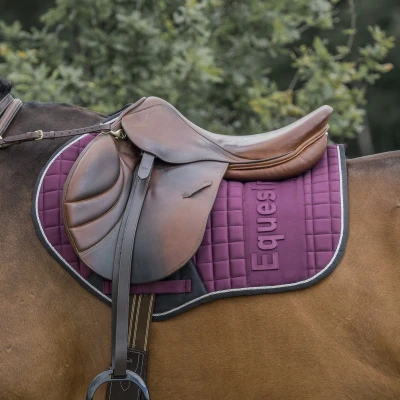 Afbeelding van Horka Zadeldekje Pro Embossed CC Blauw Pony