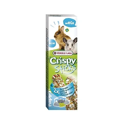 Afbeelding van Versele Laga Crispy Mega Sticks Konijn Bergvallei Konijnensnack Kruiden 2x70 g
